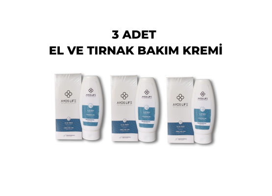 EL ve TIRNAK BAKIM KREMİ 3 ADET