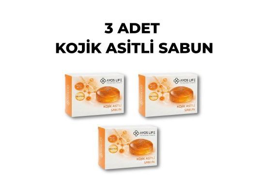 KOJİK ASİTLİ SABUN 3 ADET