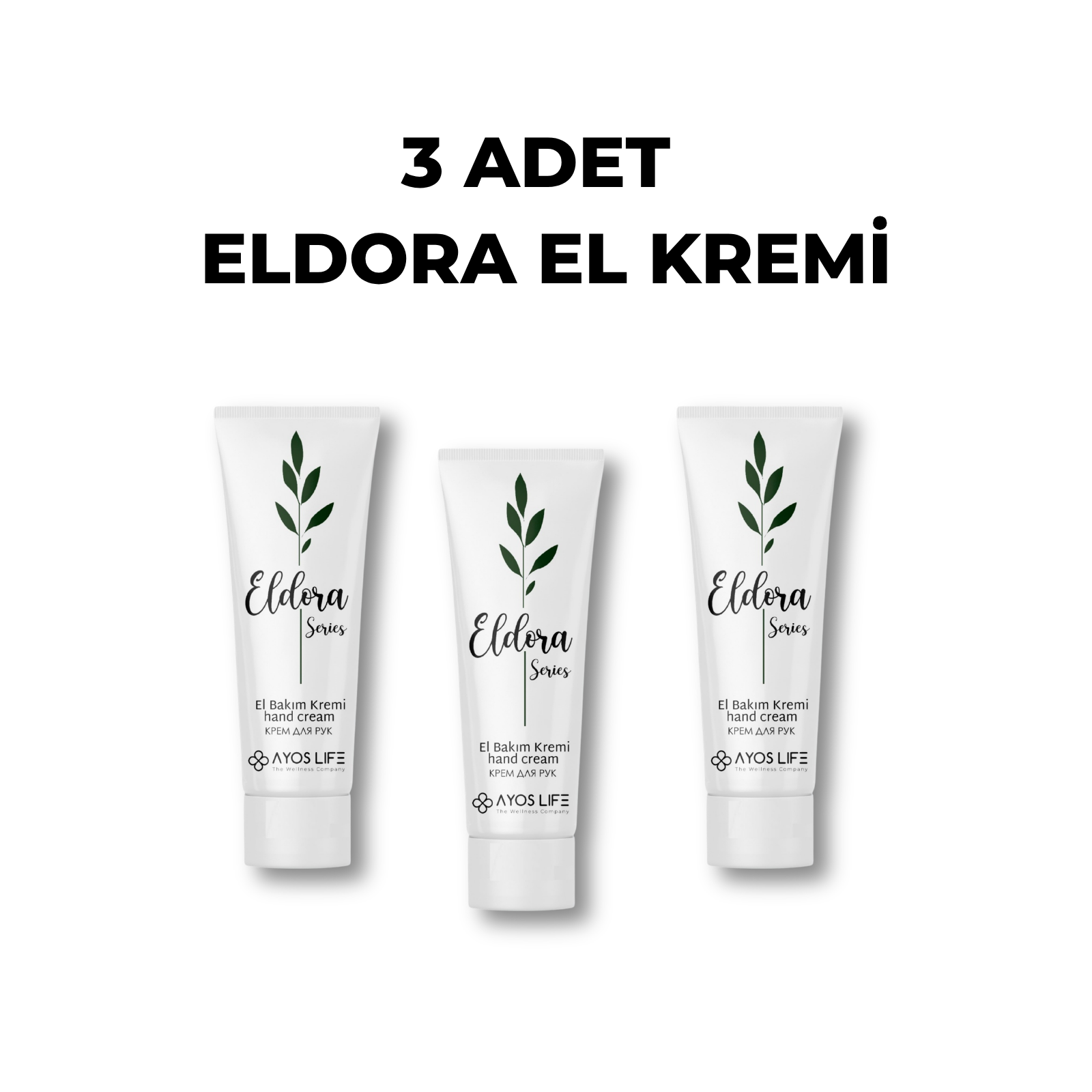 ELDORA EL BAKIM KREMİ 3 ADET